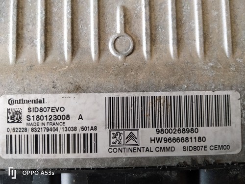 9800268980 calculateur moteur - calculateur,