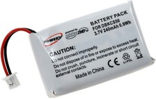 Batterie pour Plantronics Headset (oreillettes) type/réf. 65358-01