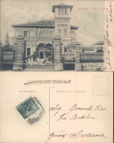 Valenza 1905 villa calligaris - valenza,