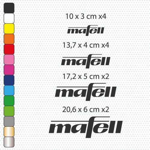 Mafell stickers vinyles - -,