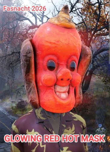 Fallout glowing red - -,