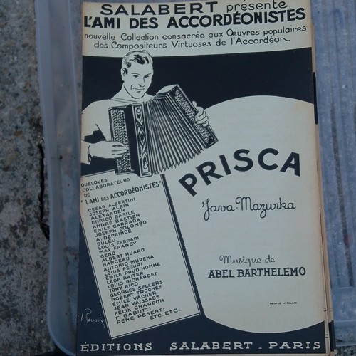 Salabert partition prisca - salabert, "prisca"