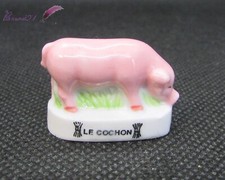 Feve Animaux de la Ferme Edition Atlas " Le Cochon " Pig #B16