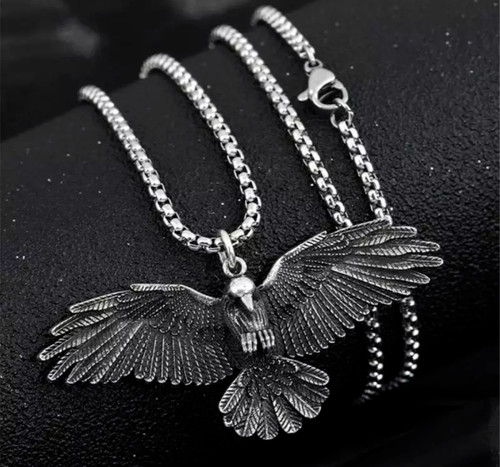 Collier aigle rune viking - , odin