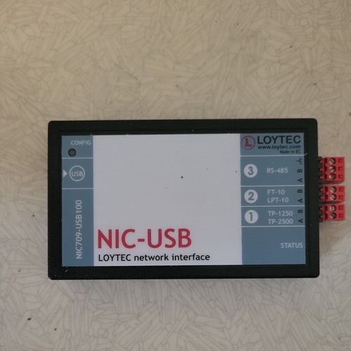 Loytec nic709 usb100 interface - loytec,