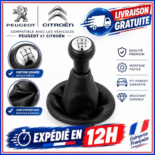 Pommeau vitesse peugeot - de,