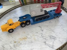 Set NOREV 1/43 TBO15 Berliet and its semi-trailer Titan N115 - Mec 112 excavator