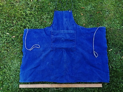 Ar2 ancien tablier bleu - bleu, de