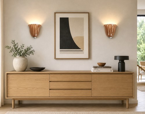 Paire appliques art - paire, déco