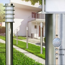 Lampadaire Lampe d'extérieur Lampe de jardin Borne d'éclairage Détecteur 147438