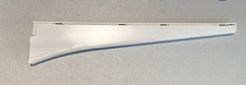 IKEA Algot Discontinued White Metal Bracket, 15" long with cap Used