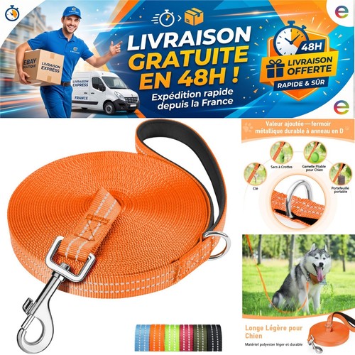 Longe pour chien 50m - pour, à