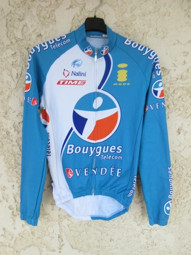 Maillot cycliste bouygues - maillot,