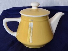 THÉIÈRE VINTAGE SALAM VILLEROY&BOCH JAUNE ANNÉES 50