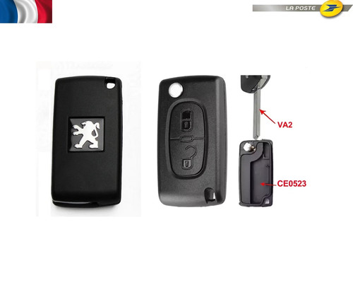 Coque clé plip pour - , peugeot