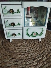 Ancienne boite à bijoux musicale musique ballerine en bon état