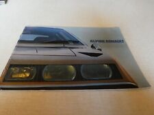 Catalogue Renault Alpine A310