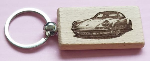 Porte cles porsche 911 - porte,