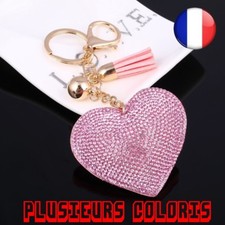 Porte Clé Romantique Coeur