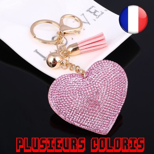 Porte clé romantique coeur - clé,