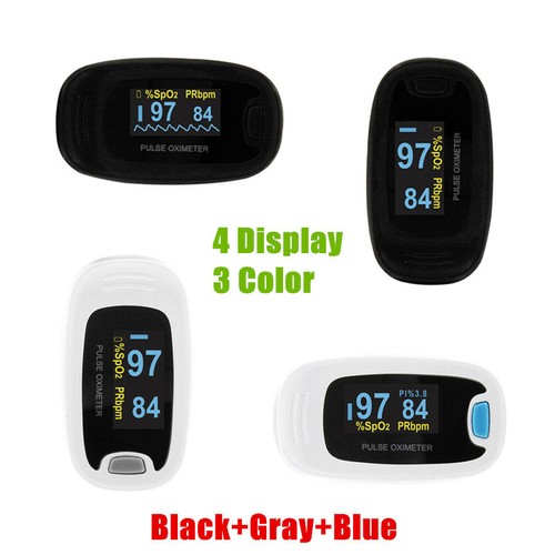 Finger pulse oximeter - pulse, oled