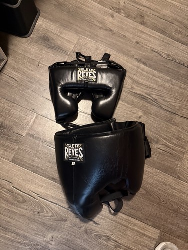 Cleto reyes headgear - and, groin