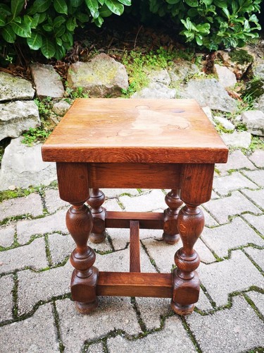Vintage très joli tabouret - vintage,