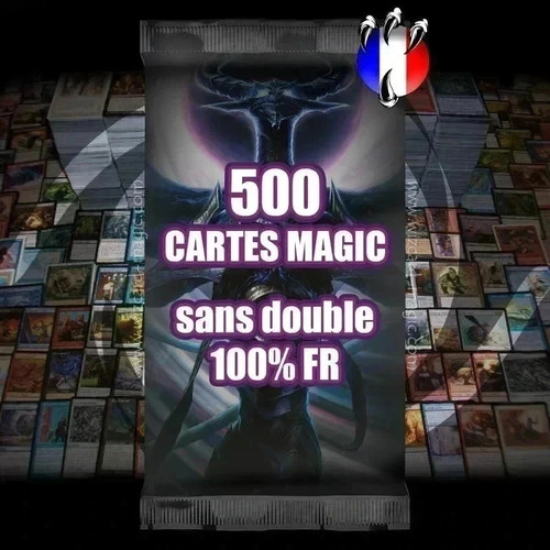 Lot 500 cartes magic - de,