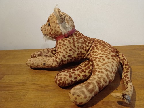 Steiff leopard ancien - leopard, en