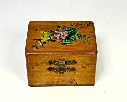 Boite bijoux bois - en,
