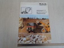 original brochure brochure truck Man 33.281 6x4 df truck brochure 