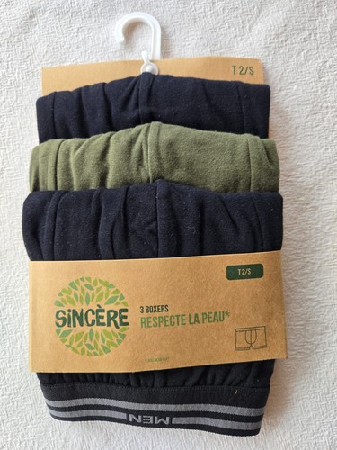 Boxers taille kaki et - taille, 2/s