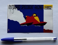 Autocollant Vintage Outboard