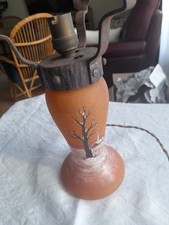 PIED DE LAMPE PEINT VERDI