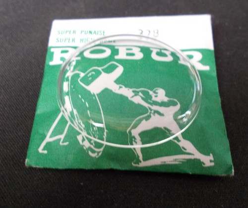 Verre montre rond robur - de,