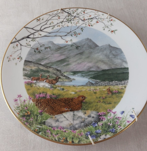 Ancienne assiette décor