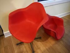 Herman Miller Charles Eames Arm Shell Chair (s) Orange - Authentic