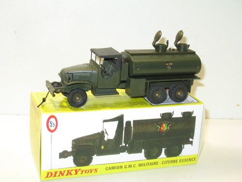 Dinky toys gmc citerne siége - gmc,
