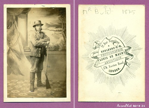 Cdv mauny boulogne s - cdv, s/mer