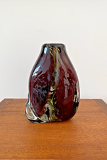 Elegant Handmade Blown Glass Vase