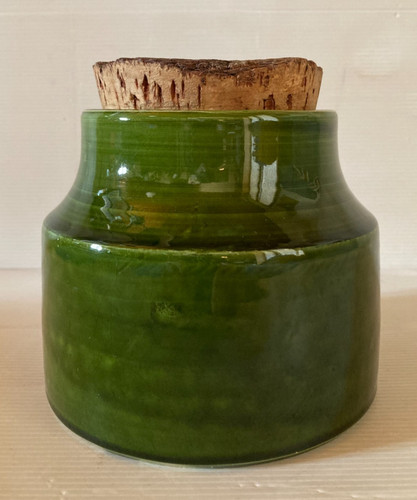 Gros pot céramique verte - , mado