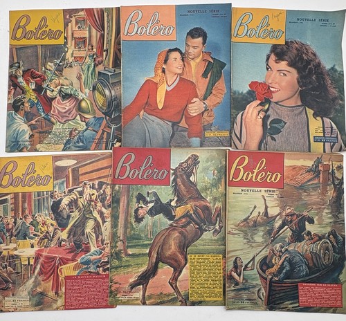 Lot magazines boléro 1950 - magazines,