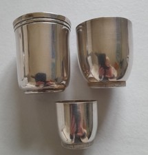 2 Timbales argent CHRISTOFLE +