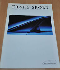 199? Pontiac Trans Sport Finnish? Edition Sales Brochure Prospekt