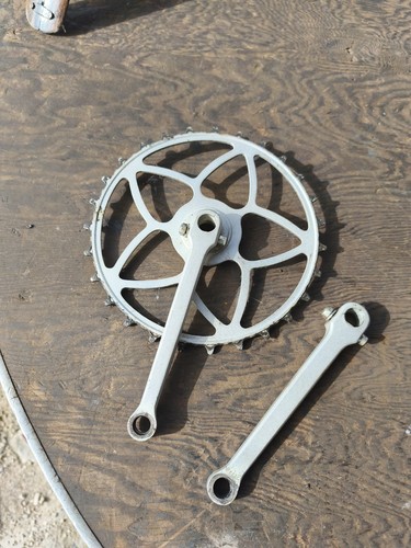 Pédalier ancien vélo - pédalier, de