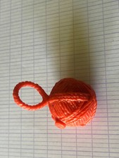 PETSHOP LPS RED ORANGE WOOL BALL ACCESSORY