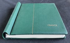 FRANCE: 1971 à 1985 Album LEUCHTTURM - AVEC Pochette (Sans Timbre) 85 Pages