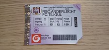 Ticket 1998 RSC Anderlecht vs