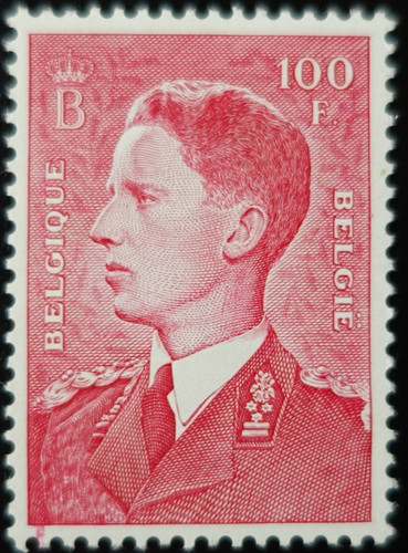 Timbre belgique baudouin - de,
