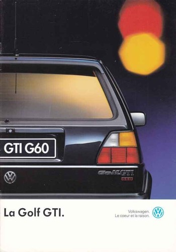Catalogue brochure golf gti - catalogue,
